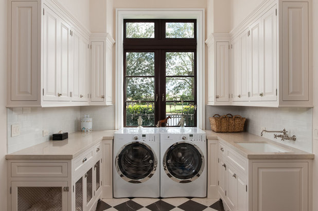 Klassisk Tvättstuga Traditional Laundry Room