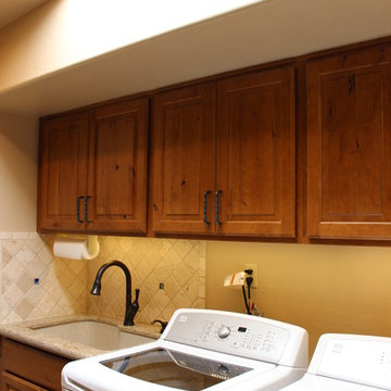 Traditional Laundry Room transformation in Tucson