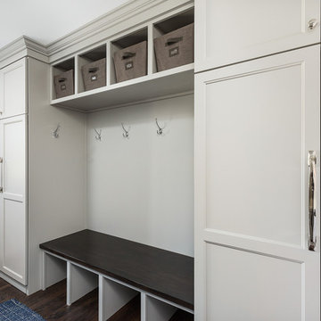 Transitional Kitchen and First Floor Flock Remodel - Naperville