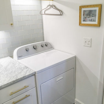 Transitional Laundry Room Remodel
