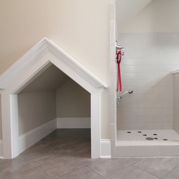 Transitional Laundry Room
