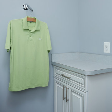 Tricky laundry room space
