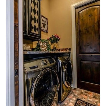 Tuscan style laundry room