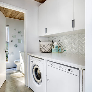 75 Beautiful Mid Century Modern Laundry Room Pictures Ideas July 2021 Houzz