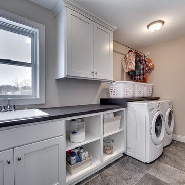 Upstairs Laundry Room – Bay Lake Reserve Model – 2014 Spring Parade of Homes