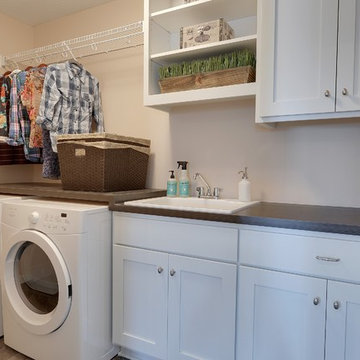 Upstairs Laundry Room – Maple Brook Model – 2014 Spring Parade