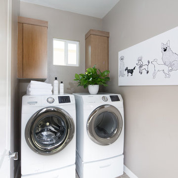 Warmington Residential: Opus at Beacon Park - Plan 1 Laundry Room