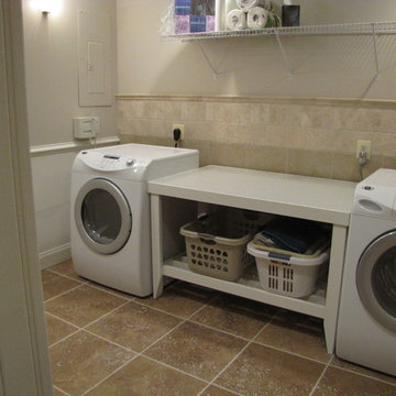 White Laundry Room