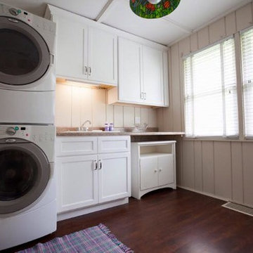 White Maple Laundry Space
