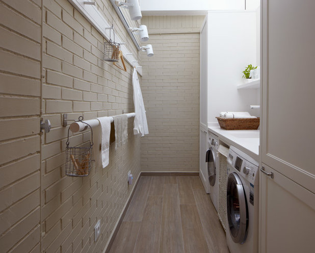 Industrial Laundry Room by deulonder arquitectura doméstica