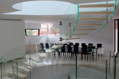 GLASS STAIRCASES