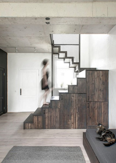 Industrial Staircase by INT2architecture