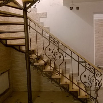 кованая лестница