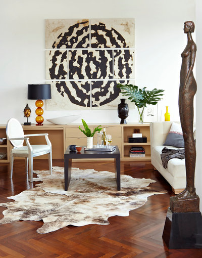 Contemporary Living Room by Jarret Yoshida Design