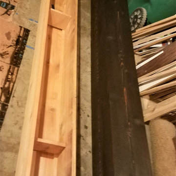 10" Cedar Arched Ceiling Beams