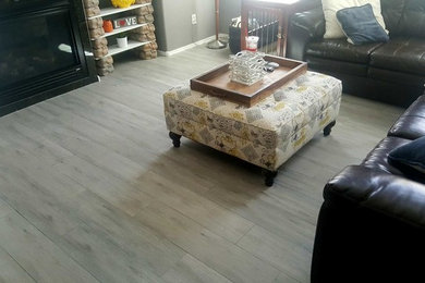 1200SF of Beautiful Wood looking Tile Installed with Love!