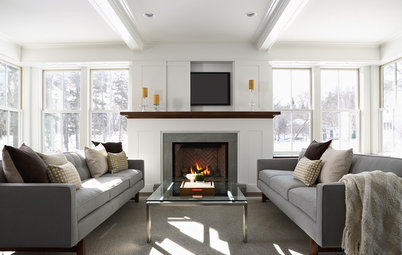 Styling: Helpful Hints for Hanging a TV Above a Fireplace