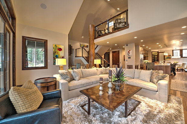 Contemporary Living Room by Harmony Interiors