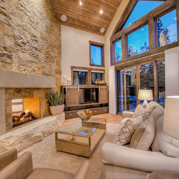 2017 Winner Summit County Parade of Homes, Breckenridge, COLiving Room