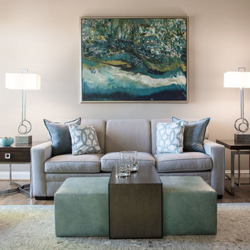 2018 | Lake Forest Freshen Up: Living Room + Dining Room