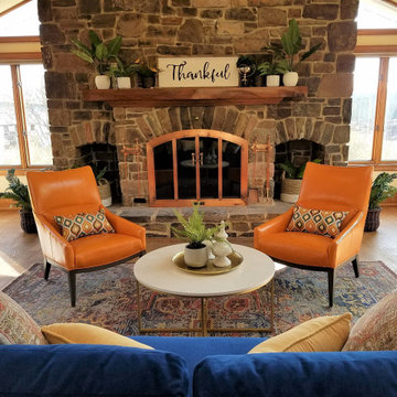 2020 Bucks County Design House Living Room