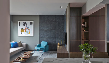 Houzz Tour: Modern Luxe is Celebrated in a Swanky Flat
