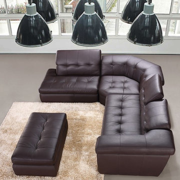 397 Leather Sectional