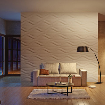 3D Decorative wall panel - model 17 - Hourglass