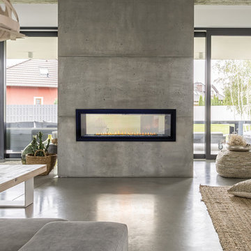 48-inch See-Through Linear Fireplace