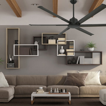 52 inch Titan II Oil Rubbed Bronze Ceiling Fan with Extruded Aluminum Blades by