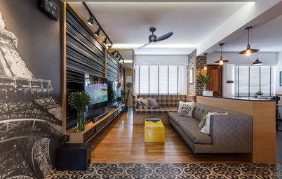 Houzz Tour: This Bachelor Flat's Owner Wanted it All and Got it
