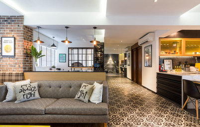 Houzz Tour: A Warm & Inviting Bachelor Pad