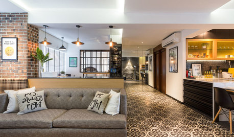 Houzz Tour: A Warm & Inviting Bachelor Pad