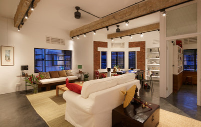 Houzz Tour: Heritage is Artfully Celebrated in a Pre-War Art Deco Flat