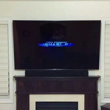 75" TV and Home Entertainment Installation