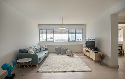 Houzz Tour: Making an All-White Apartment a Chic and Cosy Haven