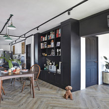 Houzz Tour: 4-Room Flat Renovated with a Stylish, Musical Twist