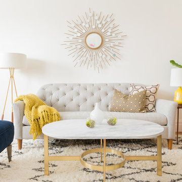 A Colorful, Mid-Century Infused Makeover