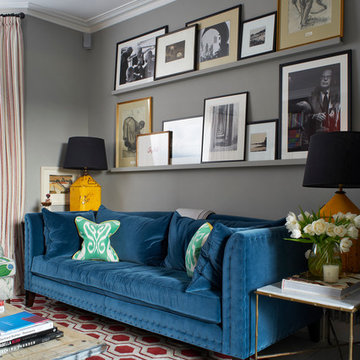 A colourful London home