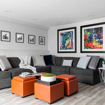 A Family Friendly Mid-Century Modern Makeover