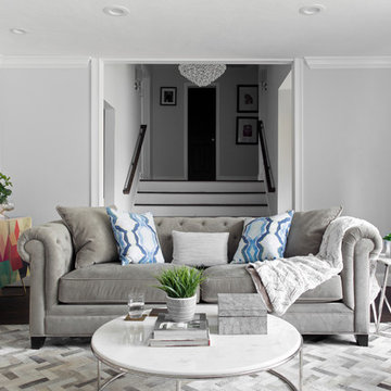 A Family Friendly Mid-Century Modern Makeover