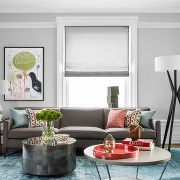 A Flexible Formal Room for An Upper West Side Family