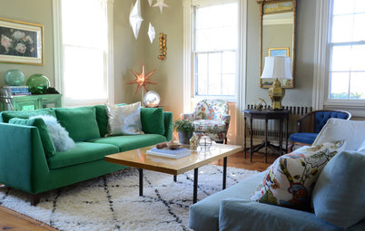 My Houzz: Color and DIY Creativity in a Connecticut Family  Home