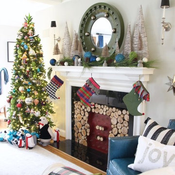 A Holiday Living Room