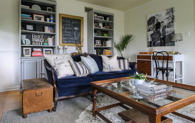 My Houzz: Vintage Charm and DIY Style in Maryland