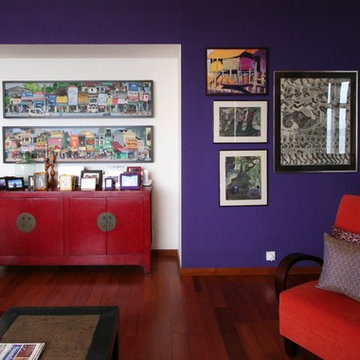 A little splash of color here & there!