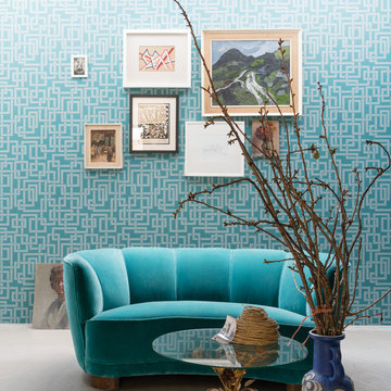 A living room in Enigma BP BP 5505 by Farrow & Ball