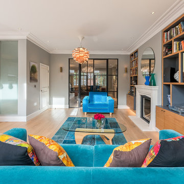 A Modern & Colourful Home, Muswell Hill