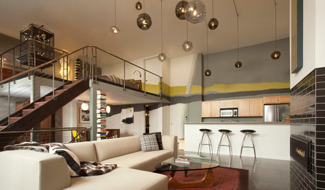My Houzz: Modern Loft in a Converted 1920s Movie Theater