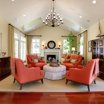 A pop of orange